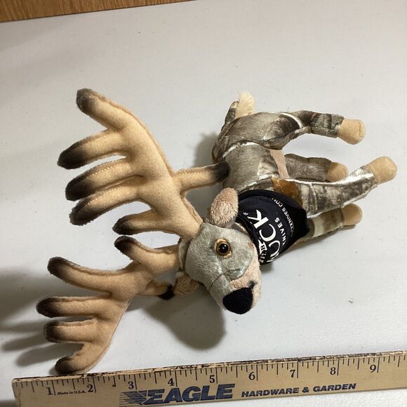 Buck Knives Stuffed Deer Elk Plush Toy with Buck Knives Scarf - Picture 7 of 7